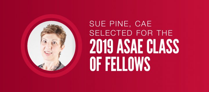 Sue Pine, CAE Selected for the 2019 ASAE Class of Fellows