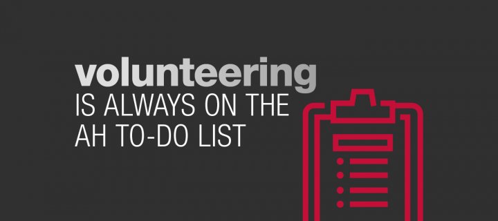 Volunteering is Always on the AH To-do List